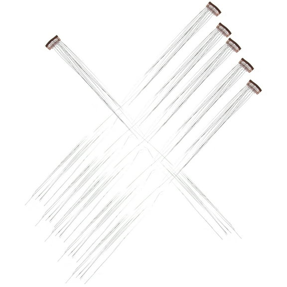 Eease Tinsel Hair Extensions Kit for Women - 6pcs Sparkling Strands