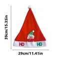 thumbnail image 3 of ¡Rebajas de Liquidación!, Regalo de Navidad Alces Muñeco de nieve Papá Noel Gorro navideño Gorro navideño para adultos Akmoler, 3 of 8