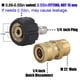 thumbnail image 3 of Conectores de conexión rápida Kenally paquete de 2 M22 a 1/4 pulgadas, 3 of 6
