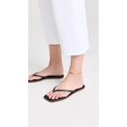 thumbnail image 3 of Sandalias TKEES Lily con Punta Cuadrada y Diseño Tipo Flip Flop Negro Talla 9 US, 3 of 6