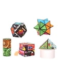 thumbnail image 1 of Cubo infinito de variedad 3D, cubo magnético geométrico tridimensional, entrenador de pensamiento para niños, cubo de forma cambiante, juguetes educativos, 1 of 1