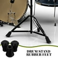 Eease Drum Pad Rubber Feet for Cymbal & Snare Stands 3pcs