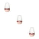 thumbnail image 1 of Ounissouiy Botella vacía para apretar, dispensador de silicona de plástico, botella de viaje recargable portátil con tapa, 50 ml, rosa Type1 NO1, 1 of 6