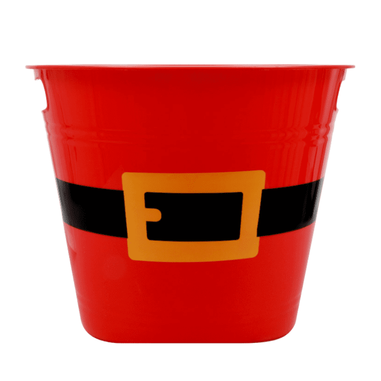 Fire Red And Yellow Bucket