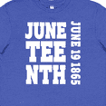 thumbnail image 4 of Inktastic Juneteenth June 19, 1865 Youth T-Shirt, 4 of 5