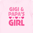 thumbnail image 4 of Inktastic Gigi and Papa Girl Cute Granddaughter Girls Baby T-Shirt, 4 of 5