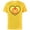 Yellow, variant on Marvel Iron Man Avengers Heart Love Romantic Valentine’s Day - Short Sleeve Cotton T-Shirt for Adults - Customized-Black