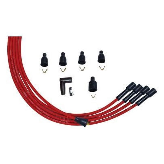 Moroso - Ultra Plug Wire Set Universal 4-Cyl Red (52004)