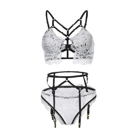 

Ykohkofe New Sexy Fashion Lace Lingerie Underwear Sleepwear G-string Pajamas Garter
