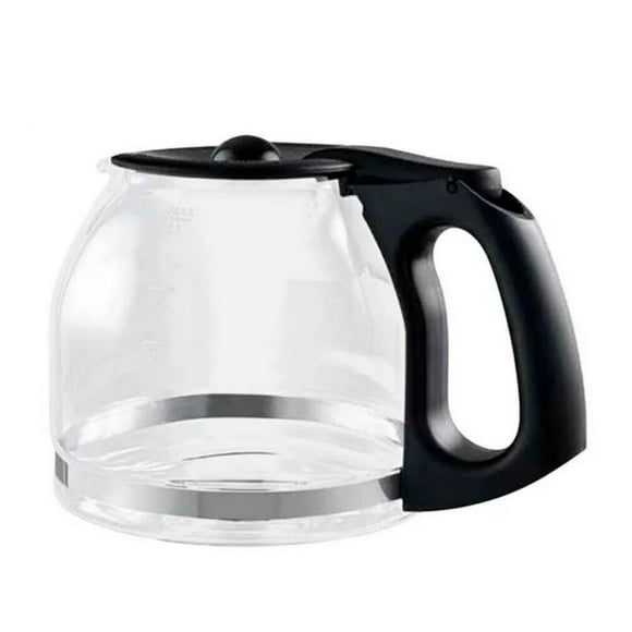 Jarra de Repuesto para Cafetera Oster 12 Tazas de Capacidad, Vidrio, Compatible con las Cafeteras BVSTDC12, BVSTSRCS12