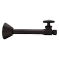 thumbnail image 4 of Westbrass Round Handle Straight Valve with 5 inch Copper Sweat Extension Tube, Oil Rubbed Bronze, 4 of 5