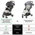 thumbnail image 5 of Summer by Ingenuity 3Dquickclose CS+ Compact Fold Stroller, Forest Green, 5 of 7