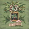 thumbnail image 3 of Britton, Pam 15x15 Black Modern Framed Museum Art Print Titled - A Peppermint Christmas, 3 of 5