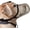Brown, variant on Dog Muzzle, Breathable Soft for Extra Small Dogs to Anti & Prevent Barking Biting Chewing, Reflective & Adjustable Basket Muzzle with Air Mesh for Dachshund Black XS