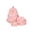 Light pink, variant on 3Pcs Strawberry Print Backpack Set for Women Teens, Large Capacity School Bookbag with Crossbody & Pouch, Casual Daypack