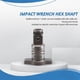 thumbnail image 4 of 18V Electric Brushless Impact Wrench Shaft Accessories Dual Use Cordless Wrench Part Power Drill Too, 4 of 5