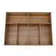 thumbnail image 2 of Tenedor de almacenamiento de múltiples rejillas de madera Caja de retención de efectivo Supermercado Cambiar contenedor, 2 of 5