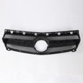 thumbnail image 5 of Front Hood Upper Grille Grill Black For Mercedes Benz W176 A200 A250 A45 13-15, 5 of 5