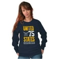 thumbnail image 3 of United State Navy Logo Semper Fortis Unisex Plus Size Sweatshirt Brisco Brands 2X, 3 of 5