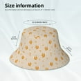 thumbnail image 5 of Kdxio Reflective Bucket Hat - Squirrel Animal Print Bucket Hat for Men,Women, 5 of 9
