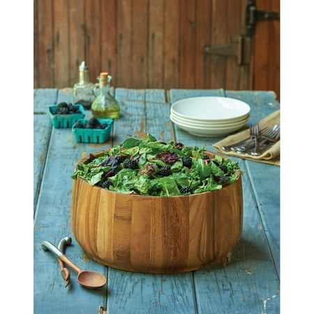 Extra Large Salad Bowl - Fox Run Ironwood Extra Large Tulip Salad Bowl