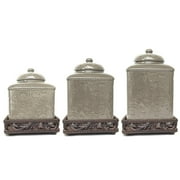 HiEnd Accents  Canister and Base Set