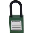 thumbnail image 5 of Wekity Lockout Tagout Locks 6mm Safety Padlock Loto Locks Keyed Differently PA Lock Out Tag Out Steel Shackle Small Luggage Padlocks Green 3PCS-0621, 5 of 5