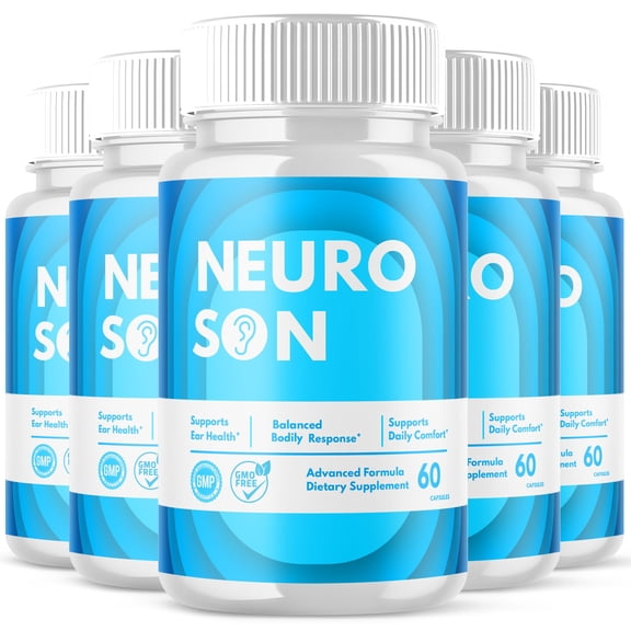 Neuro Son Advanced Hearing Support Pills Natural Ear Health Support NeuroSon 300 Capsules