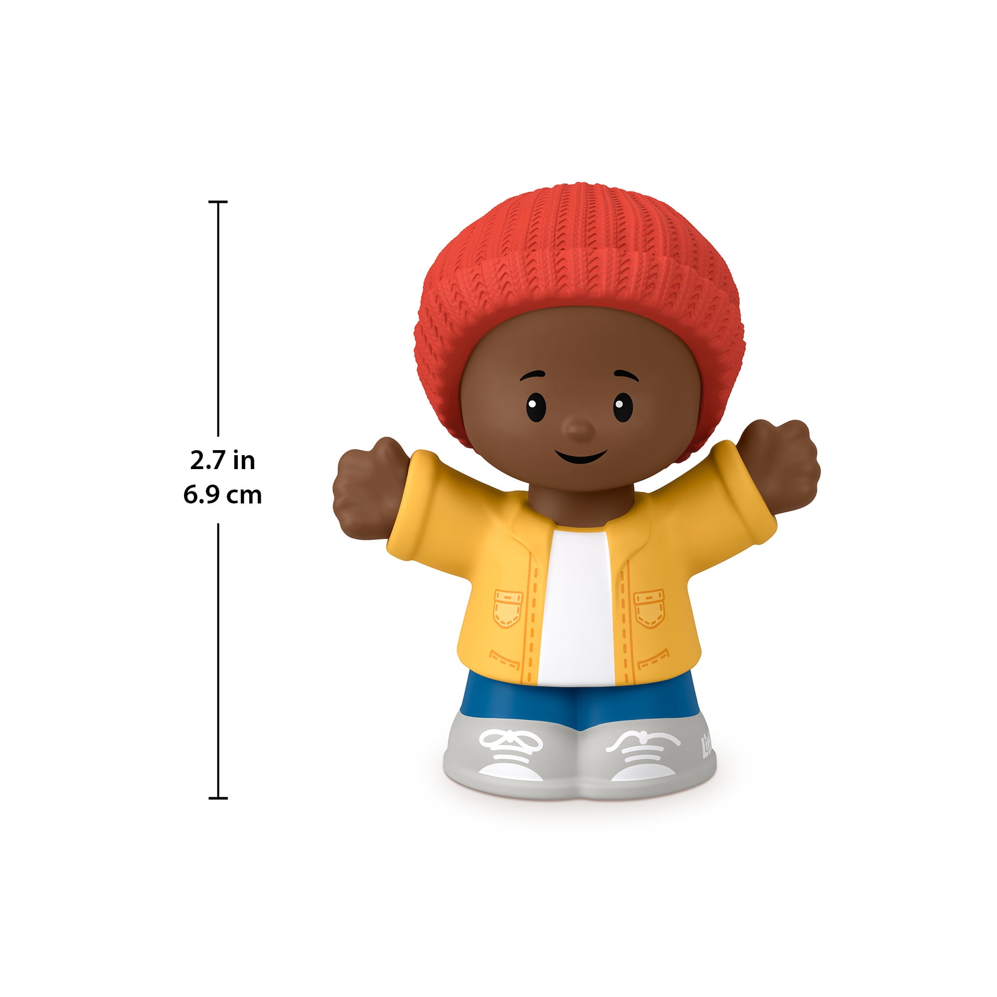 Fisher-Price Little People Kid in Beanie Hat Figure for Toddlers & Preschool Kids