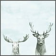 thumbnail image 2 of Antler Duo Floater Framed Painting Print on Canvas, 2 of 6