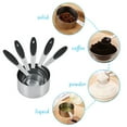 thumbnail image 1 of Measuring Cups 10 Pieces Stainless Steel Measuring Cups And Spoons With Silicone Handle Grip Kitchen M, 1 of 8