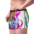 thumbnail image 2 of Susaid Colorful Glitter Dagon Fruit Print Men's Mesh Boxer Briefs Cooling Breathable Sports Underwear Wide Waistband Boxer Briefs W/Fly-XX-Large, 2 of 5