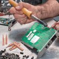 thumbnail image 3 of 900 pure copper soldering iron tip non-magnetic welding heads replacement tool accessories, 3 of 4