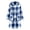 Light Blue, variant on Cmtiyu Plaid Fleece Jackets Women, Long Sleeve Button Down Hooded Jacket, Warm Fall Winter Coats with Pockets, Wine S-2XL