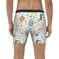 thumbnail image 2 of Men's Boxer Briefs, Cartoon Animals Soft and Breathable Mens Underwear Boxer Briefs With Widen Waist, 2 of 5