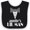 Black and White, variant on Inktastic Auntie Lil Man Tuxedo Front Boys Baby Bib
