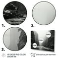 thumbnail image 3 of Designart "Veiled in Fog Canyon Mystery I" Landscapes Canvas Wall Art, 3 of 5