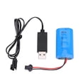 thumbnail image 2 of Upgraded Rechargeable Battery 7.4V 500mAh With USB Cable for WPL / Crawler / Military RC Car, 2 of 7