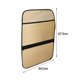 thumbnail image 3 of Protector de asiento trasero para almohadilla protectora de coche Durable Anti Kick PU cuero portátil Beige Completo Zulema Protector de asiento trasero, 3 of 8