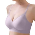 thumbnail image 3 of OVAFBAU Maternity Nursing Bras for Breastfeeding Wirefree Push Up Breathable Jelly Comfortable Daily Nursing Maternity Underwears, 3 of 7