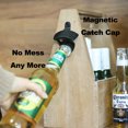 thumbnail image 4 of HAIICEN Bottle Opener Magnetic Wall Mount Beer Day Let's Drink Table Mounted Beer Cap Opener (Pack of 3), 4 of 4