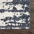 thumbnail image 5 of Abani Nuevo Collection Area Rug Mid Century Modern Bedroom Living Room Decor Floor Rug 6 x 9 Cream Charcoal, 5 of 9