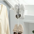 thumbnail image 6 of Shoe Rack with Hook Closet Organizers and Storage Sneaker Drying Hooks Plastic Hanger On The Door 20 Pcs, 6 of 6