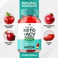 thumbnail image 6 of (2 Pack) Keto Raw Gummies - Keto Raw Apple Cider Vinegar Gummy Supplement for Energy - Keto Raw Keto Gummies Dietary Supplement (120 Gummies), 6 of 7