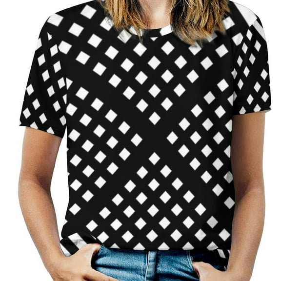 Oversized Black White Striped T Shirts Vertical Stripes Street Style T-Shirt Short Sleeve Woman Cool Tshirt Beach Design