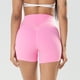 thumbnail image 5 of Gibobby Pantalones De Casuales Para Mujer Leggings elásticos de cintura alta para levantamiento de cadera para mujer, pantalones cortos de puntos para deportes, Yoga y Fitness(Rosa, M), 5 of 5