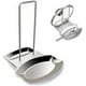 thumbnail image 1 of Soporte para cuchara y tapa de olla, tapa de olla de acero inoxidable, soporte para estante, soporte para cuchara, soporte para utensilios, organizador de estufa Fokelyi WMPH-950, 1 of 6