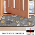 thumbnail image 3 of Dog Paw and Bone Door Rugs,Washable Non Slip Door Mats Indoor,Decorative Door Mats,Entry Mat Indoor for Entrance,Bedroom,Kitchen,Bathroom,30"x17", 3 of 6