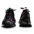 thumbnail image 3 of 2024 Geometric Lattice Women Or Men Lace Up Flat Sneakers Female Mesh Walking Footwear, 3 of 8