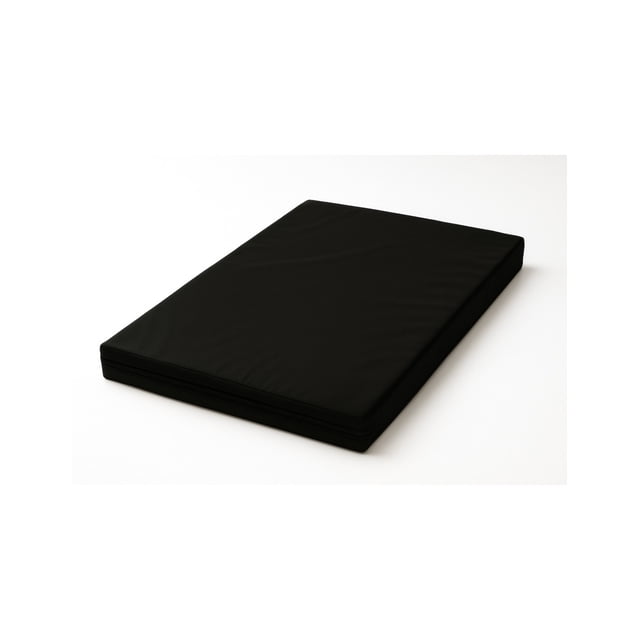 Colchoneta de 100x60x5cm Negro para Estimulación Temprana para Bebés y Yoga Lunics®